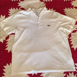 Lacoste White Polo